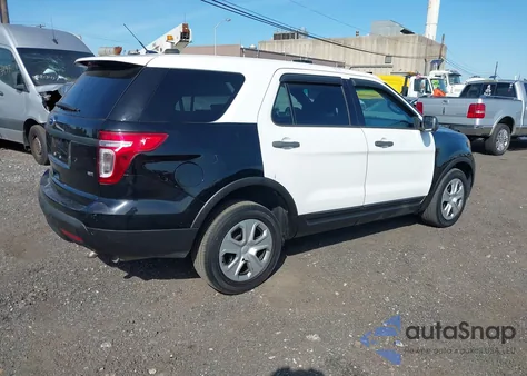 2015 Ford Police Interceptor from USA, damaged, VIN 1FM5K8AR6FGB92080